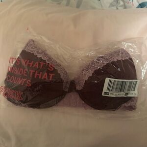 Victoria Secret Pink LIGHTLY LINED T-SHIRT BRA in colour Heather Burgundy